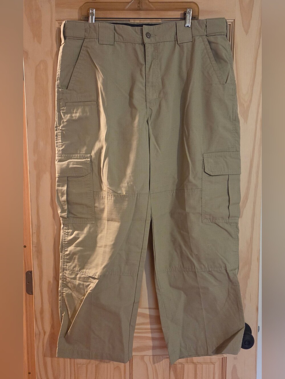 Men's Cargo Ripstop Tactical Pants in Khaki
